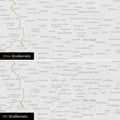 DACH-Karte Leinwand in Dark Gray wahlweise mit oder ohne Straßennetz