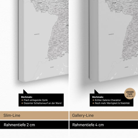 Germany Zip Code Map PLZ® (postal code areas) Push Pin Map – Coolgray