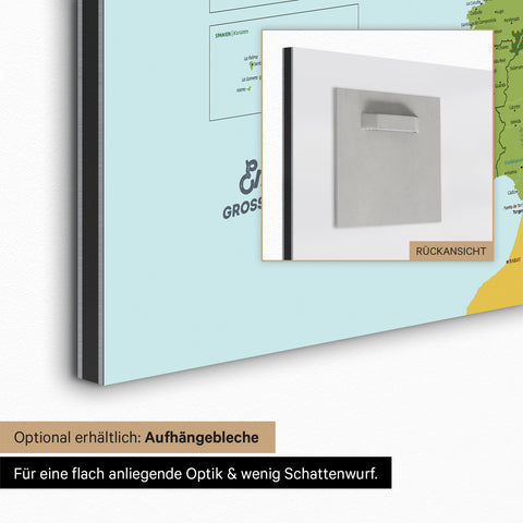 Europa-Karte für Kinder Magnetboard – MINIVENTURES® Classic