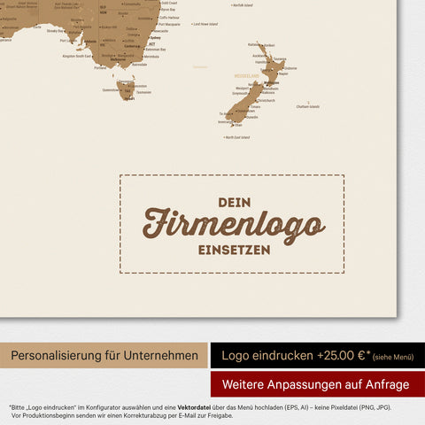Schweiz-Karte TRAVEL® Premium Poster – in 21 Farben