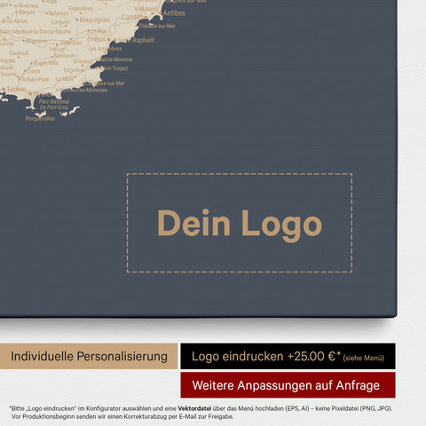 France Push Pin Map TRAVEL® (Pinboard) – Hale Navy