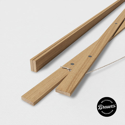 Magnetische Posterleiste aus Holz – Eiche hell