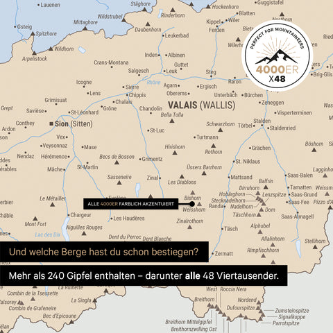 Politische Schweiz-Karte TRAVEL® Magnetboard – Multicolor Atlas