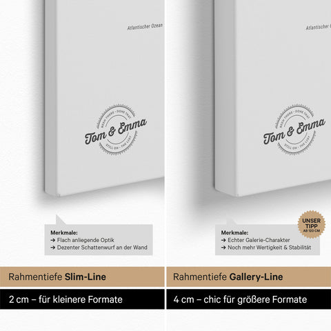 Spanien & Portugal-Karte TRAVEL® Pinn-Leinwand – Multicolor Gray