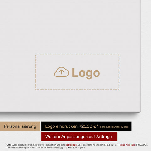 Südafrika-Karte als Pinn-Leinwand in Light Gray mit Eindruck eines Firmenlogos